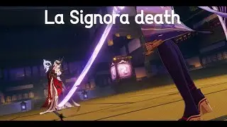 La Signora death - Genshin Impact -  (Japanese dub)