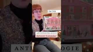 Dec 14th • Anthropologie Advent Calendar • #adventcalendar #anthropologie #shorts #holidays #short