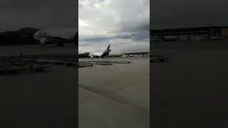 MD-10 Starting Taxi at BWI Cargo Ramp
