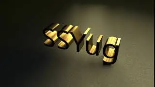 Logo to cinema4d Логотип в синема 4д