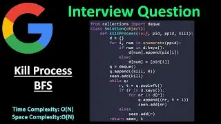 Kill Process - BFS - Python