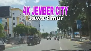 4k Driving in jember city Indonesia