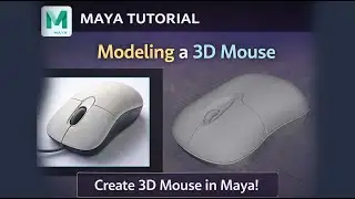 Maya Tutorial | Mouse Modeling Easy Process Step by Step