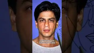 trying the ✨ PERFECT FACE ✨ on Shah Rukh Khan ✨ #shorts
