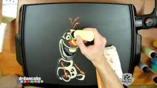 Olaf (Frozen) Pancake Art