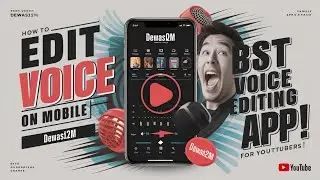 How To Edit Voice For Youtube Videos in Mobile // Voice editing kaise kre mobile se 😎