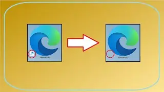 Remove the arrow from shortcuts in Windows