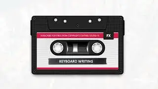 Keyboard Typing Writing - Sound Effect [COPYRIGHT FREE]