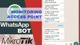 Monitoring Access Points with WhatsApp Bots | Part 1 Send Private Messages