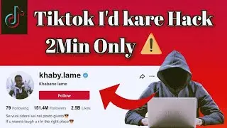 New Hack Tiktok I'd New Trick 2024 ❌🔥 ||