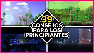😎 39 Consejos UTILES para PRINCIPIANTES de Terraria 1.4.4 en 2023 😍