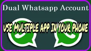 How to use dual whatsapp , Facebook with parallel space