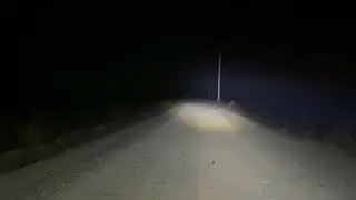 Светодиодная балка 4д-4D 100W дальнего света