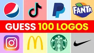 Guess the Logo in 3 Seconds | 100 Famous Logos