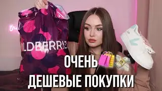 ОЧЕНЬ ДЕШЕВЫЕ ПОКУПКИ С WILDBERRIES // Кроссовки за 300р, боюки за 180р 😱