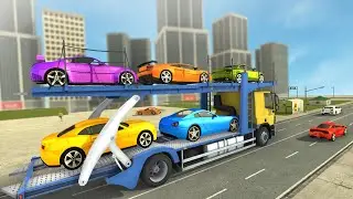 City Vehicle Transport Truck  Gameplay1 by 3bees studio