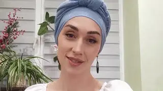 Фрагмент прямого эфира со Студией @jenskoe_solnce (Instagram). Три простых МК с палантином на зиму