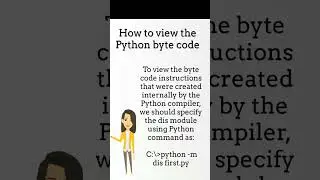 How to view the Python byte code?