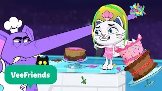 📸 Cake Battle vs Camera Drama! + More | VeeFriends 🐈‍⬛ | Cartoon Video Compilation