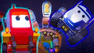 Finger Family Song, Monster Truck Dan + More Car Cartoon Videos for Kids