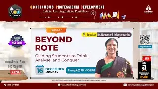 Beyond Rote: Guiding Students to Think, Analyse, and Conquer | 