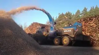 Bruks 1006 ST on Forwarder