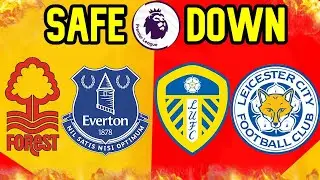 BOOKIES PREMIER LEAGUE RELEGATION PREDICTIONS