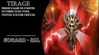 TOURNOI RUSH AUX PIERRES D'AME POUR ESSAYER D'OBTENIR FREYJA !!! +8 COMPTES ET DU BON, DU LOURD!