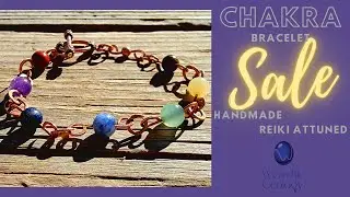 Black Friday Thru Cyber Monday SALE! Reiki Attuned Crystal Jewelry!