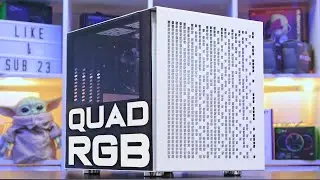Tecware Quad RGB - Mini Cube Case - Unboxing & Overview! [4K]
