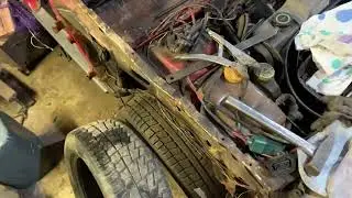 Осталось совсем немного по сварочным работам над Ford escort. Скоро сборка.