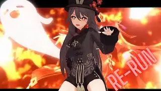 Yes!!! HU TAO  RE-Run!!! Goes Hardbass  - Genshin Impact Patch 2.2 Animation /mmd