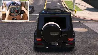 Brabus G700 - GTA V | Logitech G29 🔥 When GTA VI ? Who waiting? REVIEW