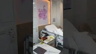 Вид из (обычной) палаты и в палете Бангкок госпиталя