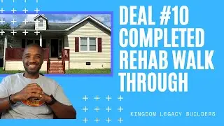 Real Estate Investing deal #10 completed rehab walk through