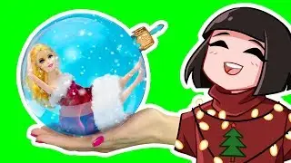 НОВОГОДНИЕ ЛАЙФХАКИ - Реакция на Трум Трум! 14 новогодних лайфхаков для куклы Барби из инстаграм