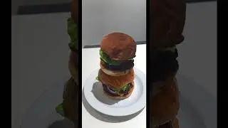 AR Menu: 3D Scanning of a Burger and Its Display via an AR QR Code | ar-code.com