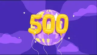Thankful for #500subs  |  Channel H7438