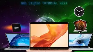 Set up obs on your MacBook m1 2022 