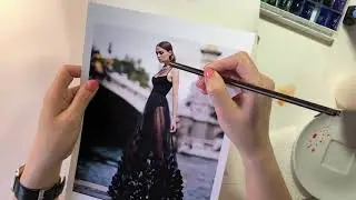 3 урок 1 часть. Прозрачное платье