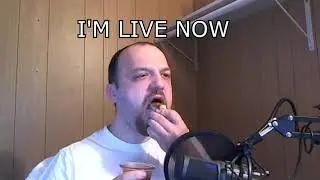 I'M LIVE ON TWITCH NOW
