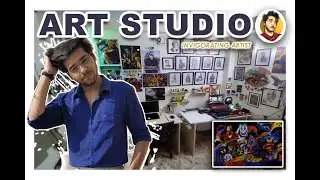 ROOM TOUR | NEW ROOM NEW VIDEO!!! | EK NEW BAD NEWS | INVIGORATING ARTIST