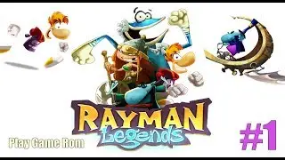 PS4 игра на двоих Rayman Legends