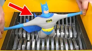 Shredding STRETCH BATMAN Figure!