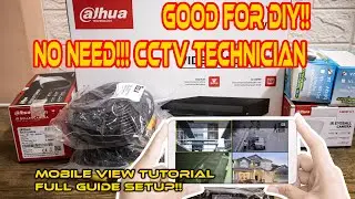 Beginner Guide: How to Setup Dahua CCTV Package Wiz sense