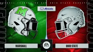 Marshall vs Ohio State Week 4 | College Football 25 | Full Game Simulation