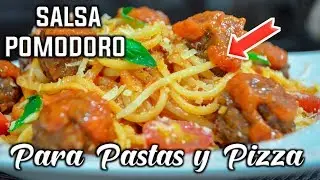 SALSA POMODORO PARA PASTA Y PIZZA CAPÍTULO  #10