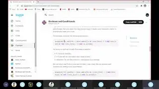Booleans and Conditionals