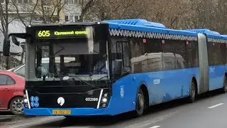 [Ultra HD] Автобус ЛиАЗ-6213.65 №032189, маршрут №605