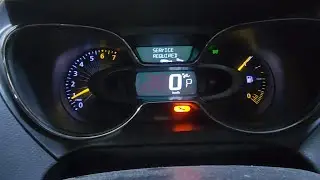 Renault Captur Service Required reset